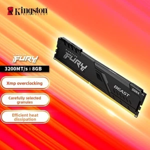 KingSton FURY Beast  16G PC4 DDR4  3200MHz  288pin  Desktop Memory RAM - Picture 1 of 14
