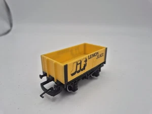 Hornby 5-Planken offener Wagen - JIF Zitronensaft-Lackierung - Spurweite OO - Bild 1 von 4