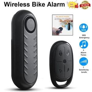 Bike Alarm Waterproof Vibration Motorcycle Bicycle/Door Burglar Alarm Ebike anti - Picture 1 of 19