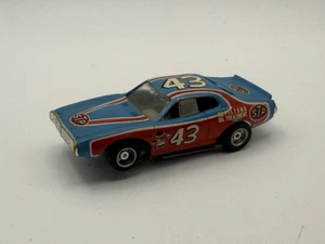 Vintage Tyco HO Slotcar - Richard Petty Dodge Charger NASCAR - blau/rot - Bild 1 von 5