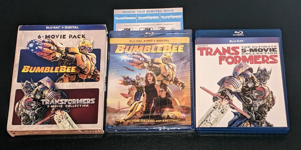 Transformers: 5-Movie Collection + Bumblebee (Blu-ray) - Image 1 of 4