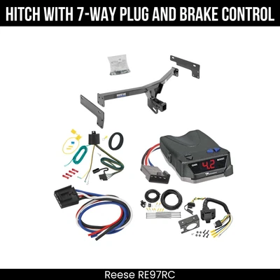 Control de freno Reese Hitch TowPKG para receptor de 2" clase 3 15-19 Lincoln MKC 44756 Foto 1 de 4