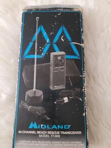 Midland 40 Channel Ready Reacue Transceiver Model 77-909 New Open Box Old Stock - Picture 1 of 5