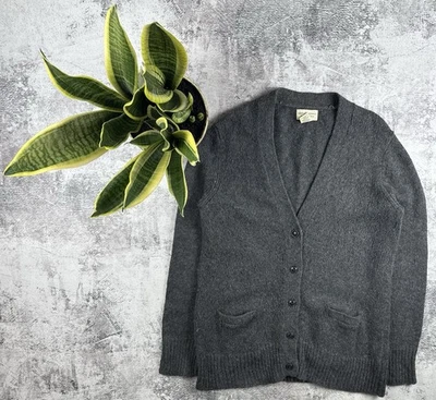 Denim Supply Ralph Lauren Gris Tejido Cárdigan Chal Cuello Suéter Pullover Foto 1 de 4