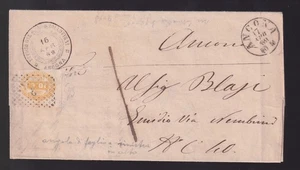 Regno 1883 Segnatasse - 10c. giallo (N° 1) angolo di foglio a sx (400/s167) - Foto 1 di 2