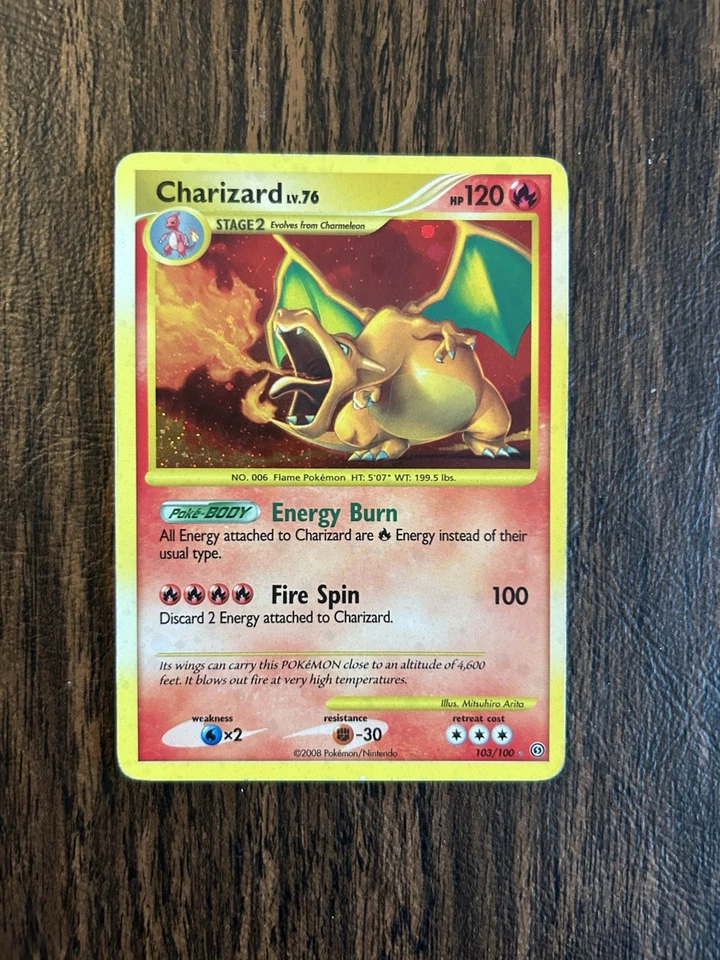 2008 Pokemon Stormfront Charizard #103/100 - Image 1 of 2