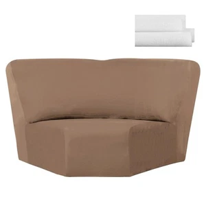 Corner Sofa Cover Stretch Corner Couch Cover Furniture Protector for Living R... - Picture 1 of 7