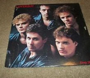 Loverboy Keep It Up LP shrink hype 1983 VG+ pink interview sleeve lyrics sheet - Picture 1 of 1