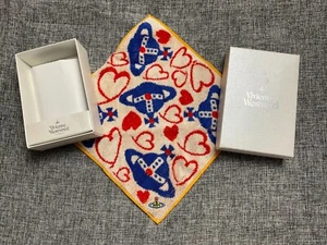 Vivienne Westwood Red and Blue Hand Towel - Picture 1 of 6