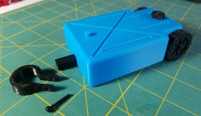 1/10 Scale RV Portable Waste Tanks Towable Miniature 3D Printed RC Accessory  - Image 1 of 4