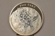 2012 FIJI TAKU 1 oz 999 Fine Silver Elizabeth II Coin Item #5129