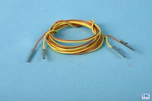 GM16 Gaugemaster N/TT/OO/O/G Scale Pair Connecting Leads Pin/Pin - Picture 1 of 1