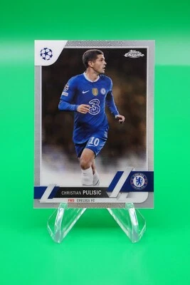 (2 Cards) 2022-23 Topps Chrome Base #144 Christian Pulisic Chelsea FC CDW - Image 1 of 4
