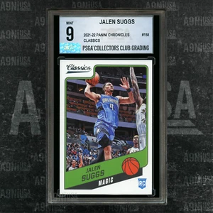 2021-22 Panini Chronicles Classics #158 Jalen Suggs RC Orlando Magic PSGA 9 - Picture 1 of 3