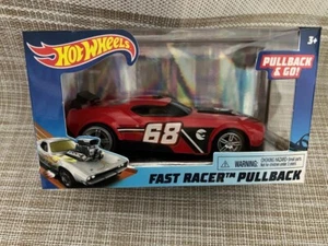 2020 Hot Wheels "FAST RACER PULLBACK" SCHNELLER FISCH Auto zurückziehen Schatzsuche Logo - Bild 1 von 2