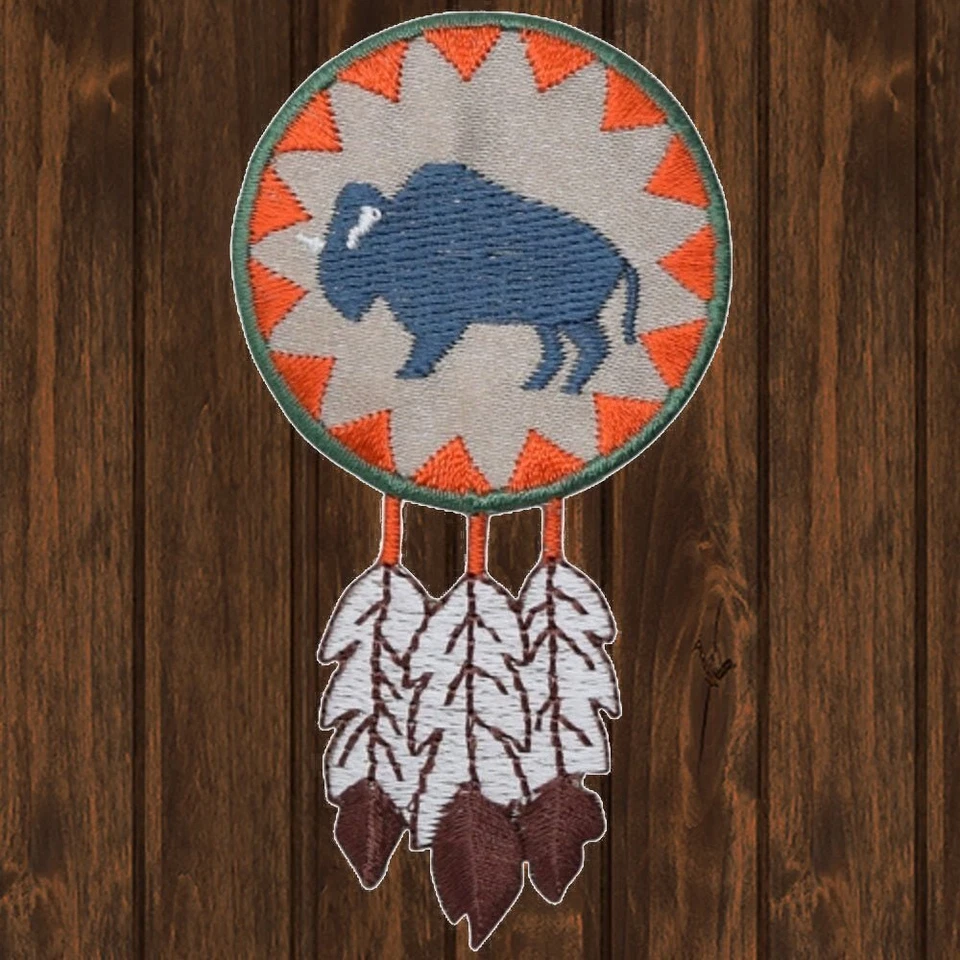 Buffalo Embroidered Patch — Iron On - Image 1 of 1