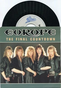 Single Europe: Final Countdown (Epic 7127) NL 1986 - Bild 1 von 1
