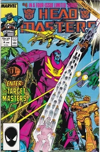 Cómics de Marvel Transformers Headmasters #4 en estado bastante bueno - 1988 - Imagen 1 de 2