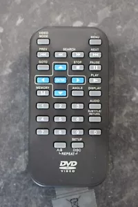 (66) Genuine Venturer Portable DVD Remote Control Good Working Order DVDP331SD - Picture 1 of 1