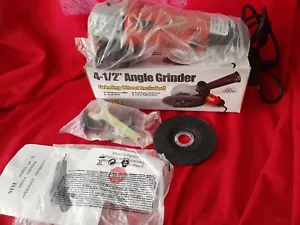 New Buffalo Tools 4-1/2 inch Electric Angle Grinder 10000 rpm 500 Watts 4.2 Amps - Picture 1 of 12