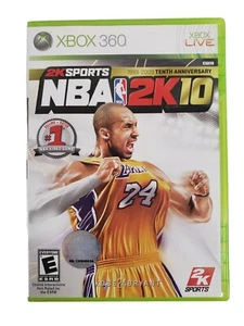 NBA 2K10 - Xbox 360 Game Disc ‐ No Manual  - Picture 1 of 4