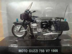 Moto Guzzi V7 -750 Special Diecast, nuevo en caja embalaje original, modelo de pie 1:24, modelino - Imagen 1 de 1