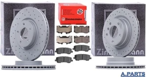 JUEGO DE FRENOS ZIMMERMANN 380MM 330MM DELANTERO TRASERO MUSTANG CONVERTIBLE / COUPE 5.0 - Imagen 1 de 5