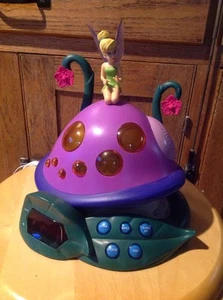 Used Tinkerbell Electric Alarm Clock And Radio. - Picture 1 of 8