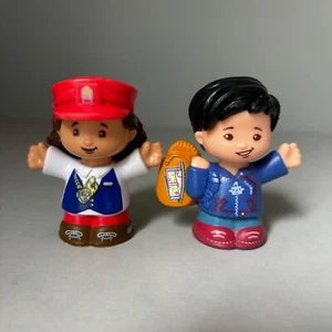Fisher Price Little People Zug Schaffner Fahrer Passagier Figur Konvolut - Bild 1 von 5