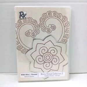 Floriani RNK Micro Thread Collection 3 15 Designs CD Brand New Sealed In Package - Picture 1 of 4