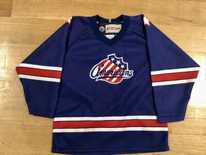 CCM Rochester Americans Amerks Jersey Toddler XL (6x) Blue AHL - Picture 1 of 3