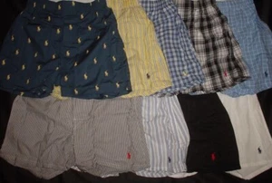 Uno (1) Polo Ralph Lauren Hombres Algodón Tejido Boxer Shorts S-2XL Calce Clásico - Imagen 1 de 18