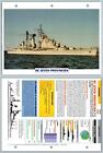 De Zeven Provincien - 1950 - Cruisers - Atlas Warships Maxi Card