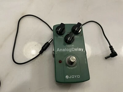 Pedal efecto retardo digital JOYO retardo de circuito suave y suave para guitarra eléctrica Foto 1 de 4