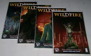 Wildfire #1 2 3 4 1-4 copertina A serie completa 1° stampa Immagine 2014 Hawkins Sejic - Foto 1 di 3