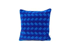 Cojín de moqueta British Rail azul Blaze (azul azul azul azul azul) - Imagen 1 de 10
