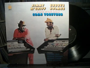 JIMMY MCGRIFF & GROOVE HOLMES Giants Of The Organ Come Together LP VG+ 1973 - Picture 1 of 2