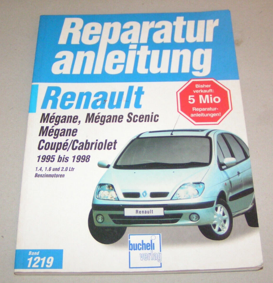 Reparaturanleitung Renault Megane / Megane Scenic, Coupe, Cabrio | 1995 - 1998 - Bild 1 von 3