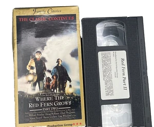 Where the Red Fern Grows Part II (1992), VHS Movie, Triad x Bridgestone, Brimley - Picture 1 of 4