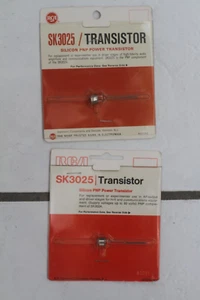 NOS 2 RCA SK 3025 PNP Transistor use in driver stages of Hi fidelity audio amps - Picture 1 of 3
