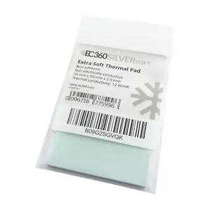 EC360® SILVER SOFT 12W/mK Wärmeleitpad (50 x 50 x 2,0 mm) I ThermalPad RAM GPU - Bild 1 von 6