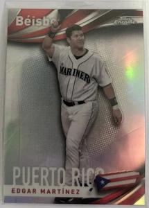 2021 Topps Chrome Beisbol #B-8 Edgar Martinez - Seattle Mariners - Picture 1 of 1