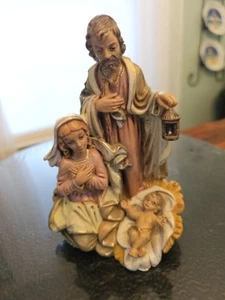 Euromarchi DIPINTO A MANO Krippe Krippe Jesus Figur Maria Josef ITALIEN 28 - Bild 1 von 7