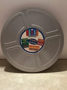 ELVIS PRESLEY - ELVIS DOUBLE FEATURE 4 DOUBLE CD REEL TIN COLLECTION - PIN 1993 - Bild 1 von 3