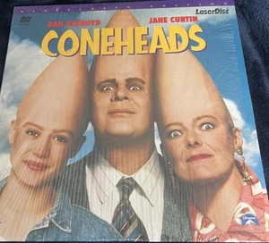 Coneheads (1993) Widescreen Laserdisc•Dan Aykroyd•Saturday Night Live•in shrink - Picture 1 of 2