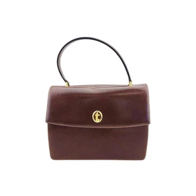 Bolso de Mano a.testoni Marrón Dorado Mujer Auténtico Segunda Mano Foto 1 de 4