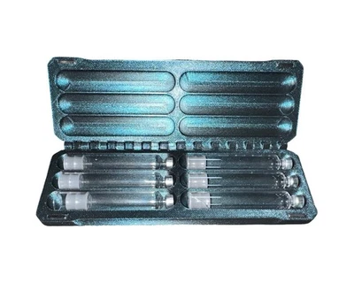 Estuche de cartucho de pluma de péptido/insulina de 3 ml - titanio quemado Foto 1 de 3