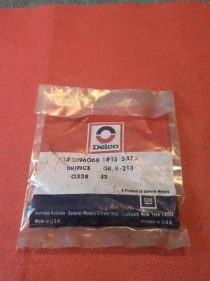 Genuine ACDelco For Chevy Suburban/Tahoe 2000-2006 A/C Condenser Orifice 3096068 - Image 1 of 4