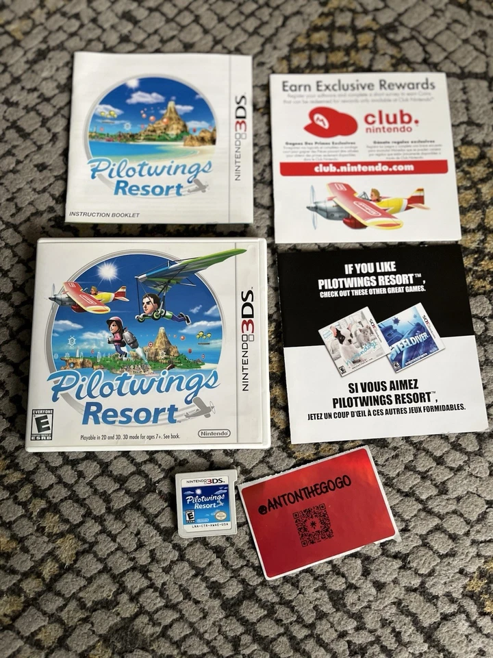 Pilotwings Resort (Nintendo 3DS) Complete & Tested CIB - Image 1 of 1