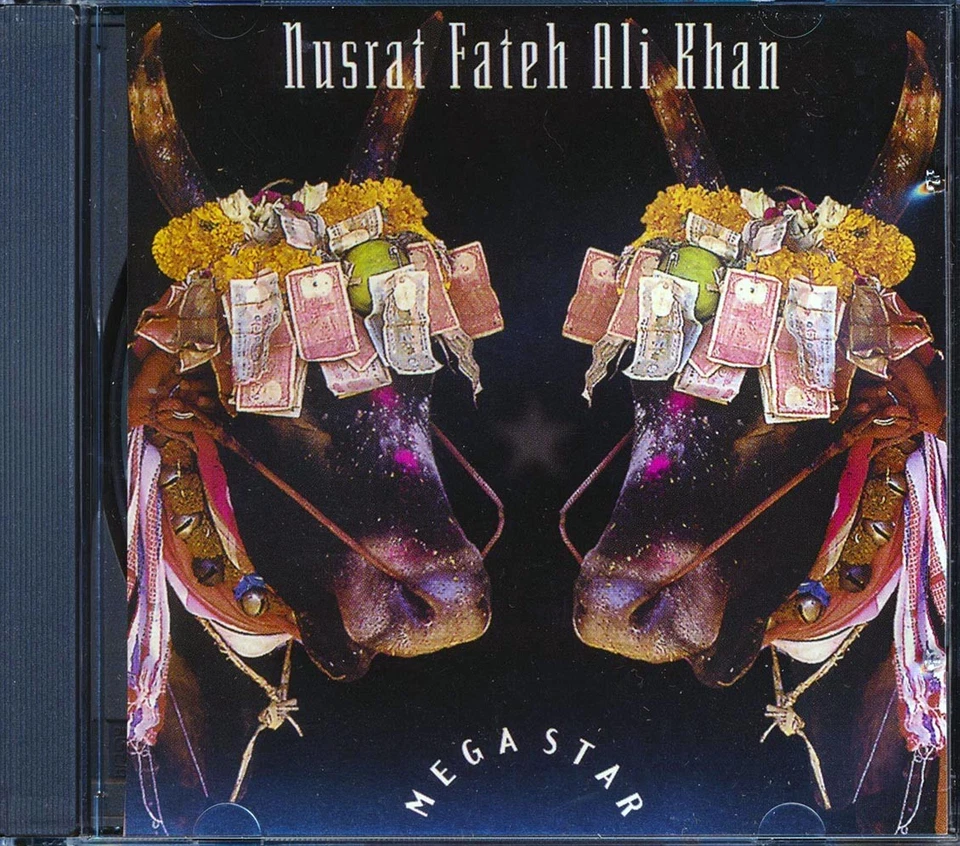 Mega Star by Nusrat Fateh Ali Khan (CD, Jun-1996, Interra)